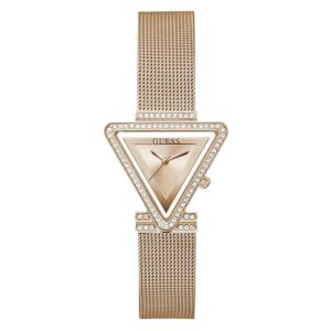 Guess Trend 34 mm Rose Gold Dial Women Analog Watch- GW0508L3